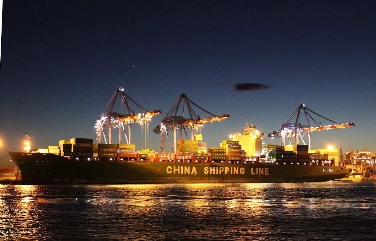 Image of a cargo ship