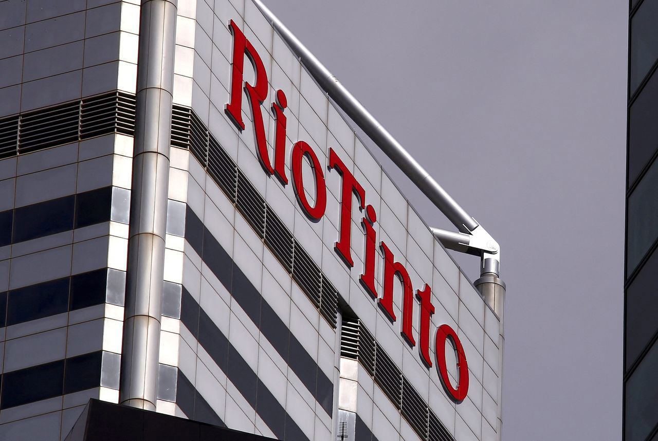Rio Tinto sign image