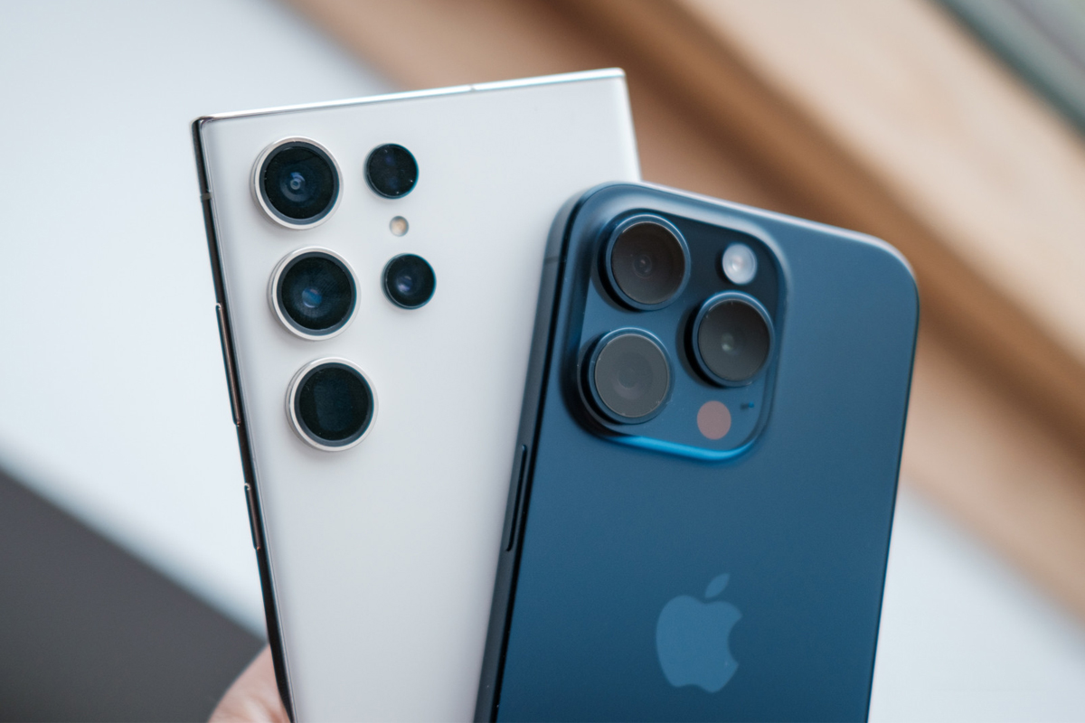 Изображение Samsung и Apple