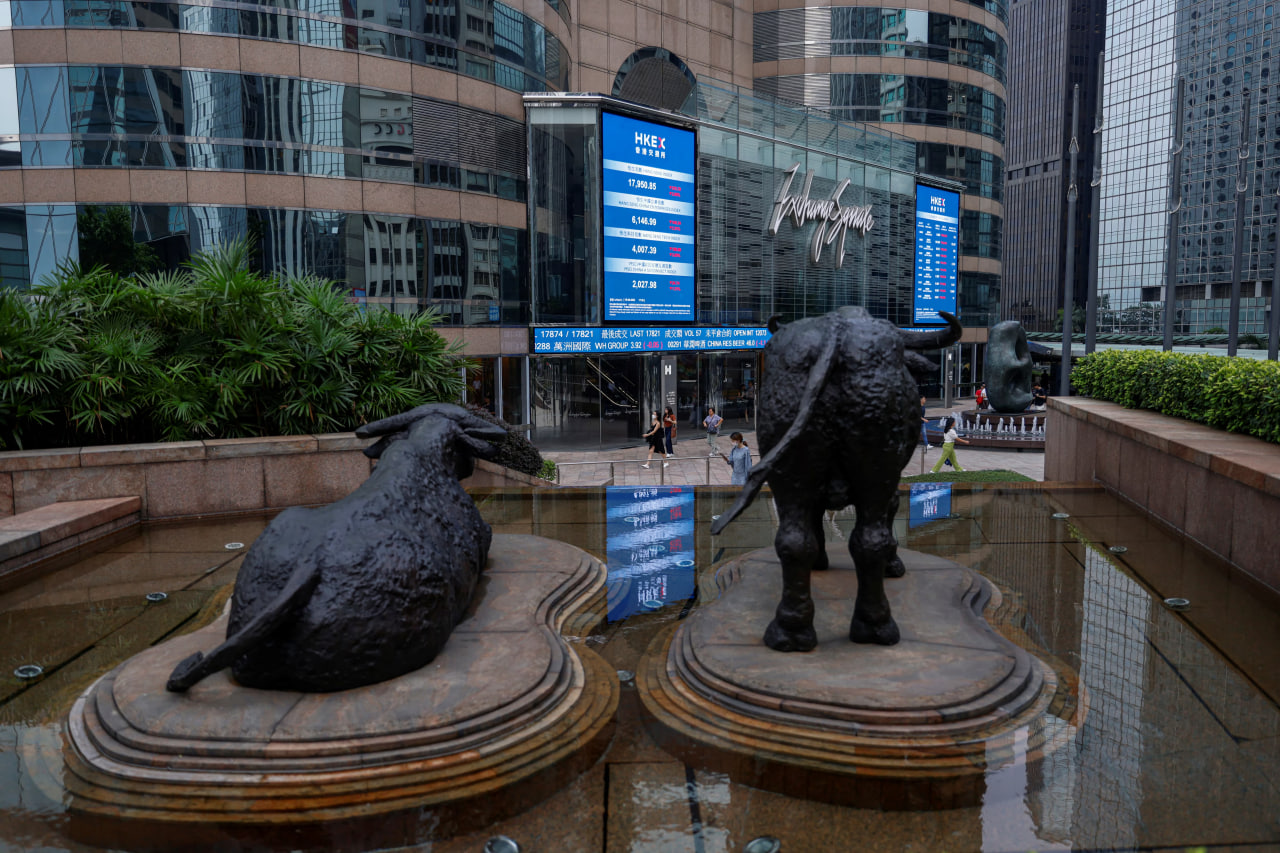 Image of the Hong Kong Stock Exchange
